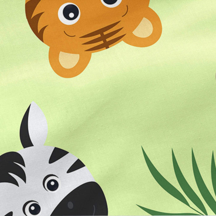 Wild Hoeslaken wieg Mr Fox, Veelkleurig, 100% katoen, de kwaliteit van 150 TC