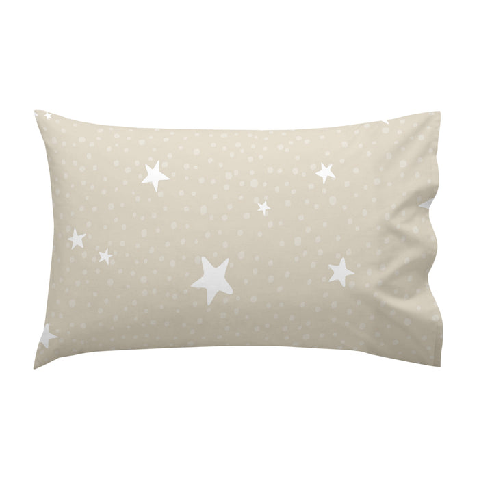 Little star Laken Set ledikant 2-delig Beige Basic Kids, Beige, 100% katoen, de kwaliteit van 150 TC