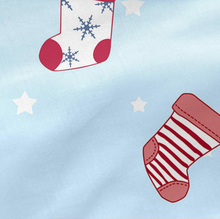 Merry christmas Hoeslaken wieg Xmas, Veelkleurig, 100% katoen, de kwaliteit van 150 hilos