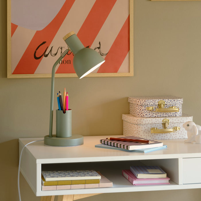 Nordlux Devone Tafellamp - Dusty Green