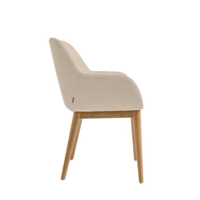 Kave Home Konna Eetkamerstoel - Beige