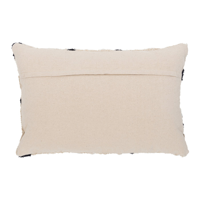 by fonQ Flora Sierkussen 40 x 60 cm - Zwart