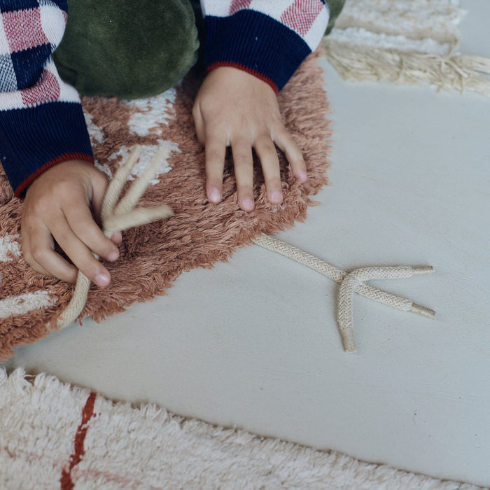 Lorena Canals Farm Vloerkleed 110 x 100 cm - Chicken