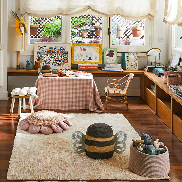 Lorena Canals Planet Bee Vloerkleed 140 x 200 cm - Sweet Honey