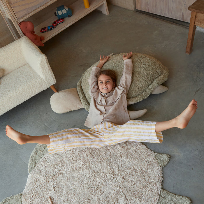 Lorena Canals Sea Wonders Vloerkleed 110 x 130 cm - Sea Turtle