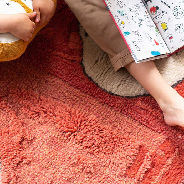 Lorena Canals Edgar Plans Vloerkleed 100 x 100 cm - Ghosty