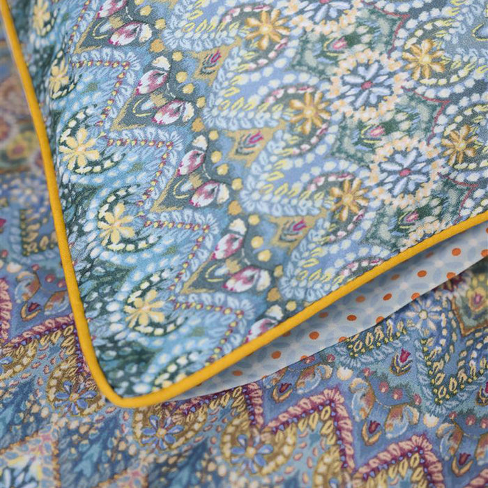 Pip Studio Ashanti Dekbedovertrek 140 x 200/220 cm - Blauw