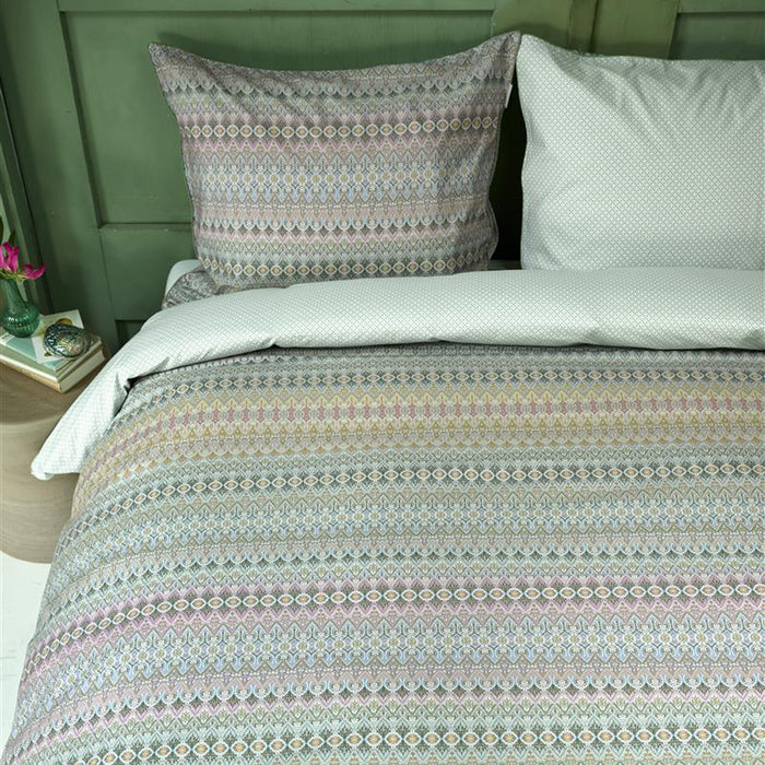 Pip Studio Ashanti Dekbedovertrek 200 x 200/220 cm - Groen