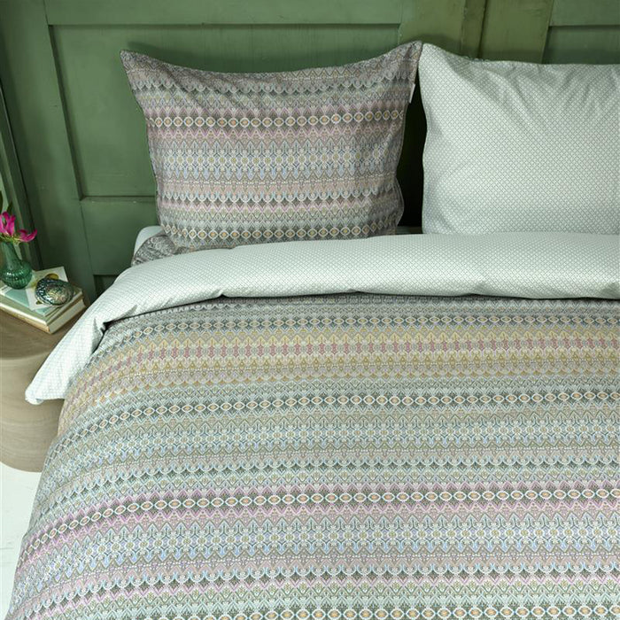 Pip Studio Ashanti Dekbedovertrek 240 x 200/220 cm - Groen