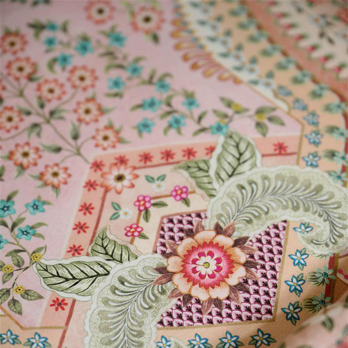 Pip Studio Jabali Flower Dekbedovertrek - 140 x 200/220 cm - Coral