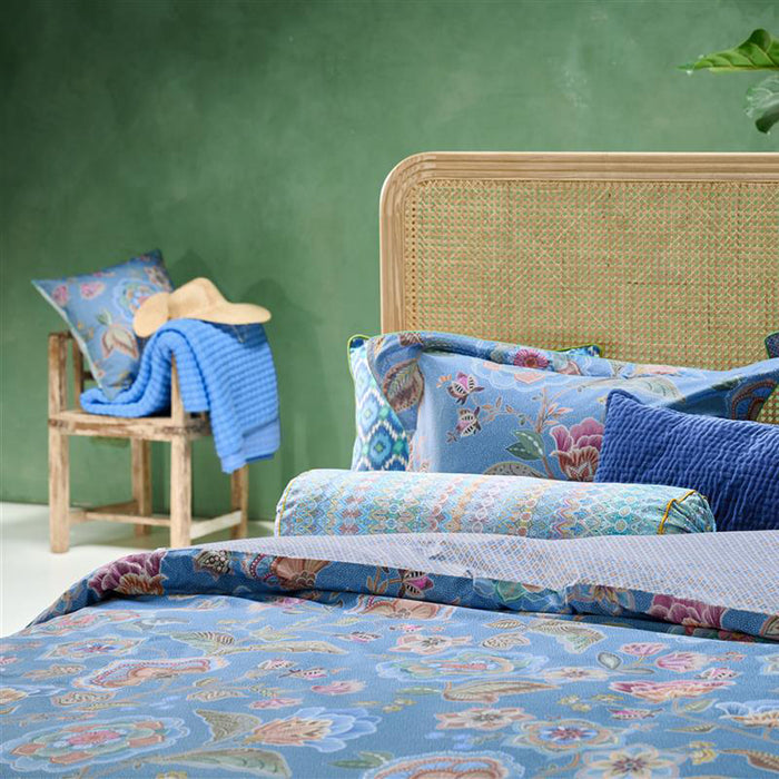 Pip Studio Matata Dekbedovertrek 140 x 200/220 cm - Blauw