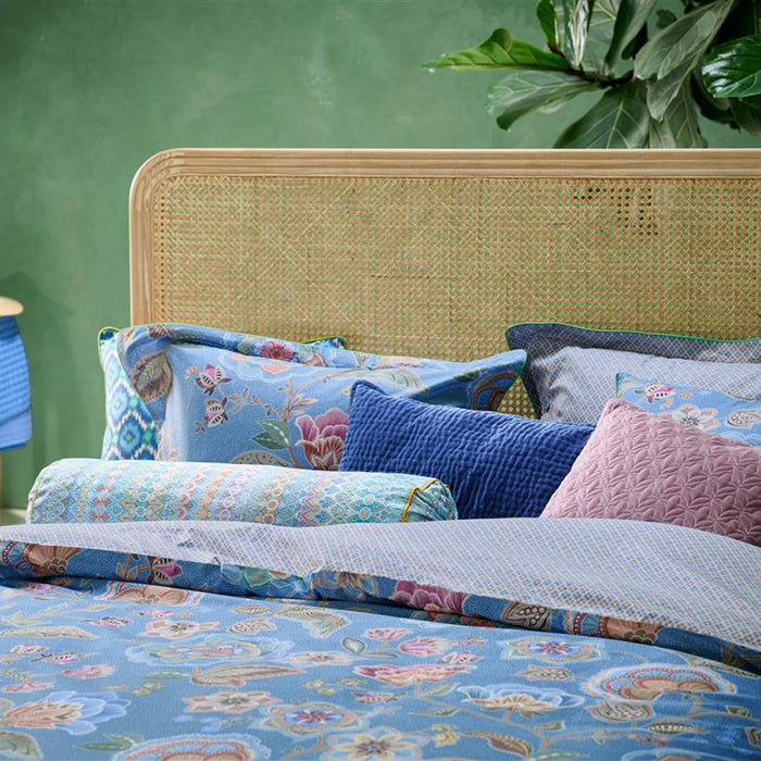 Pip Studio Matata Dekbedovertrek 200 x 200/220 cm - Blauw