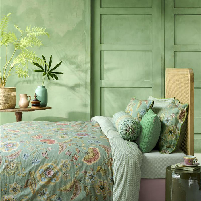 Pip Studio Matata Dekbedovertrek 200 x 200/220 cm - Groen