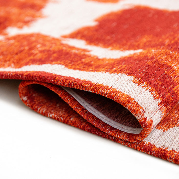 Lola & Moi Ikat Vloerkleed 170 x 240 cm - Gold Blood