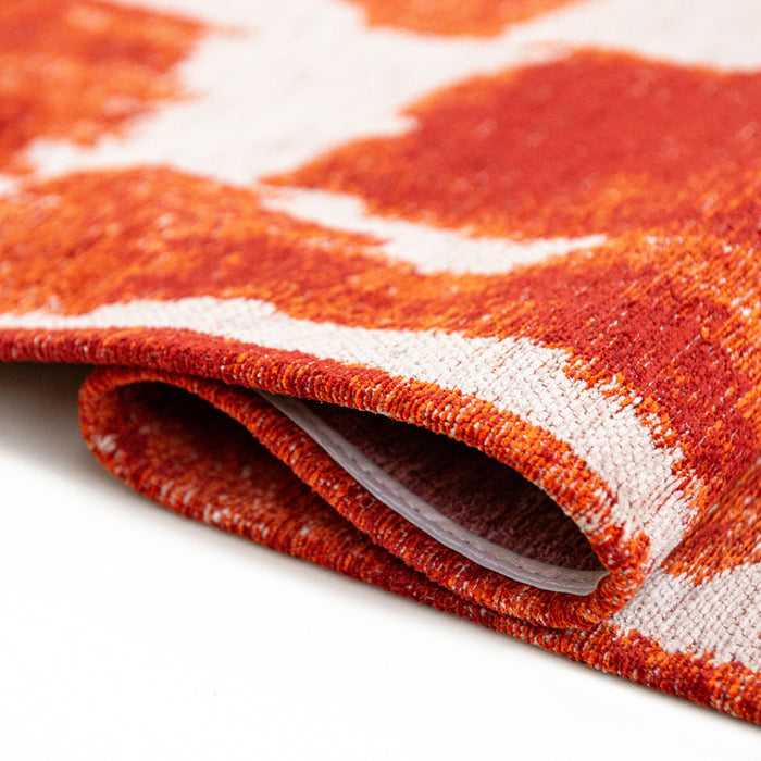 Lola & Moi Ikat Vloerkleed 200 x 280 cm - Gold Blood