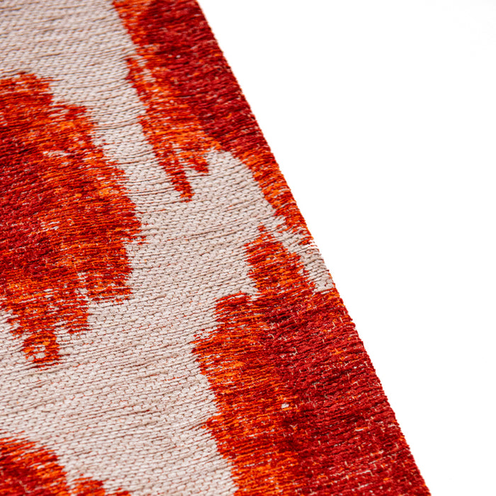 Lola & Moi Ikat Vloerkleed 80 x 150 cm - Gold Blood