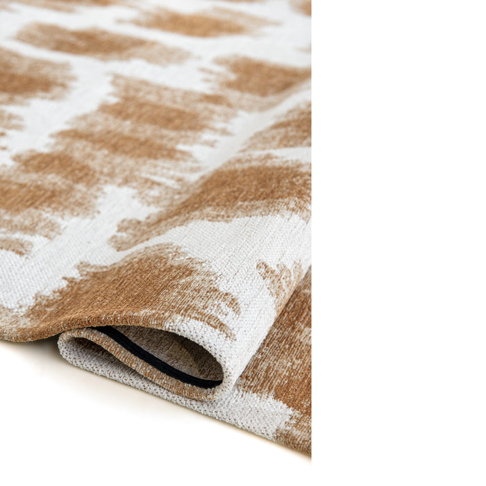 Lola & Moi Ikat Vloerkleed 140 x 200 cm - Golden Sand