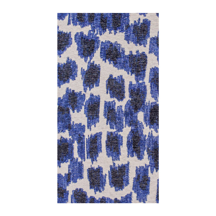 Lola & Moi Ikat Vloerkleed 170 x 240 cm - Ultramarine