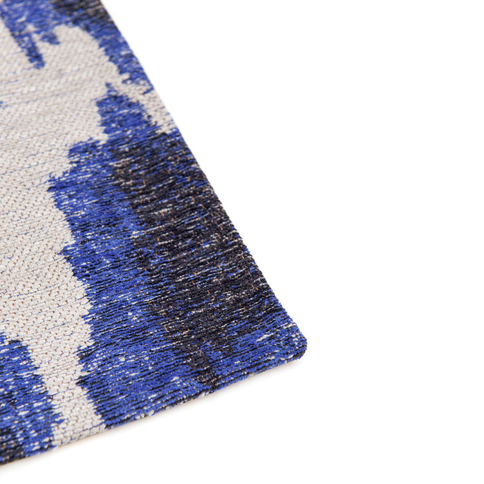 Lola & Moi Ikat Vloerkleed 170 x 240 cm - Ultramarine