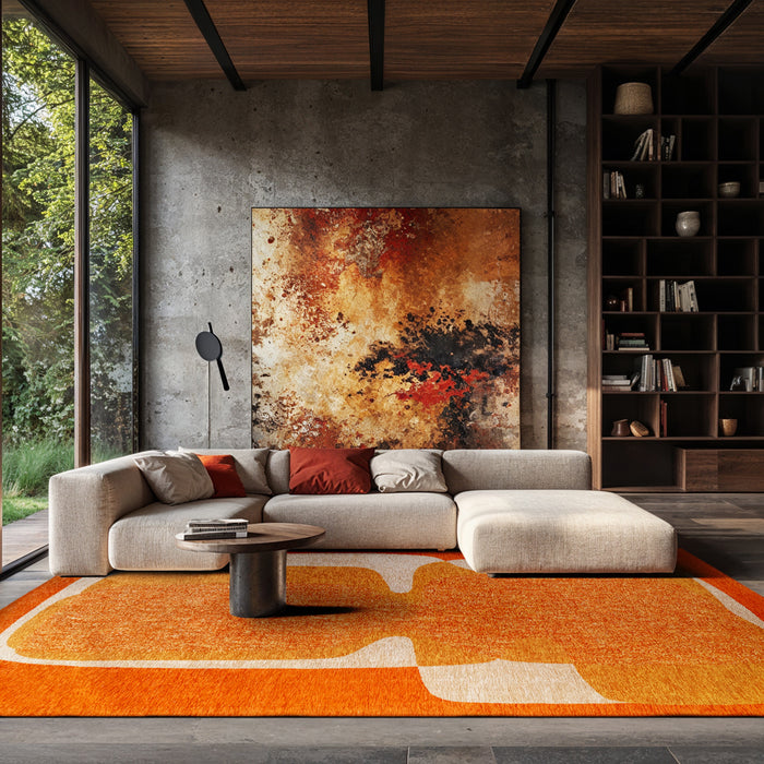 Lola & Moi Poum Poum Vloerkleed 80 x 150 cm - Gold Cocktail