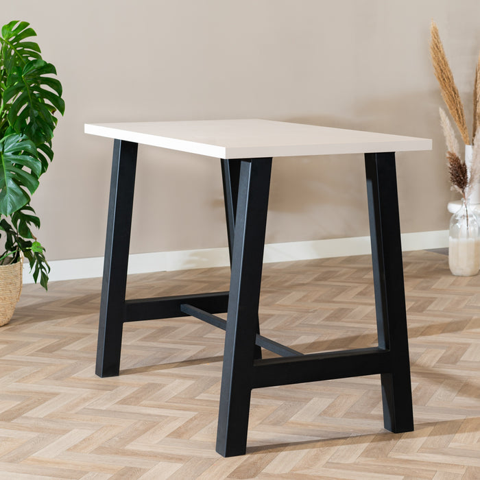 Bronx71 Bartafel Disa melamine beige 140 x 80 x 109 cm