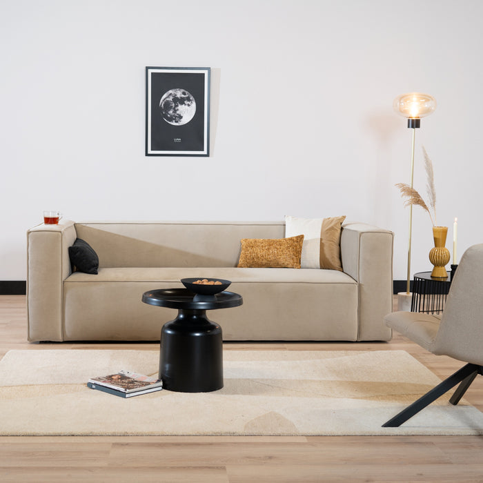 Bronx71 Salontafel Donna rond metaal zwart