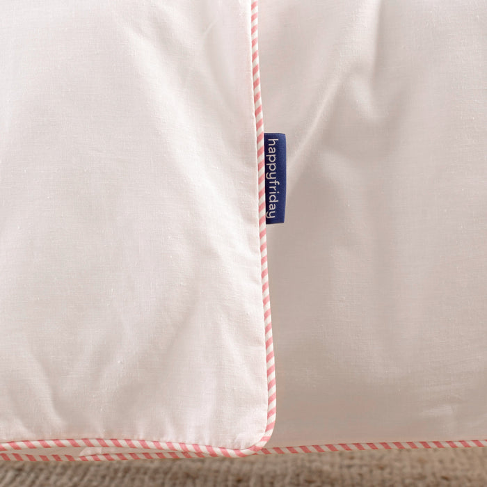 Essential Dekbedovertrek 2-delig 100x135 cm (Wieg) Roze Basic Kids, Rosa, 100% katoen, de kwaliteit van 150 TC