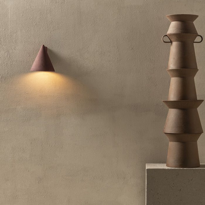 Serax - Thijs Prinsen - Primary Shape Wandlamp - H 16 cm - Rood