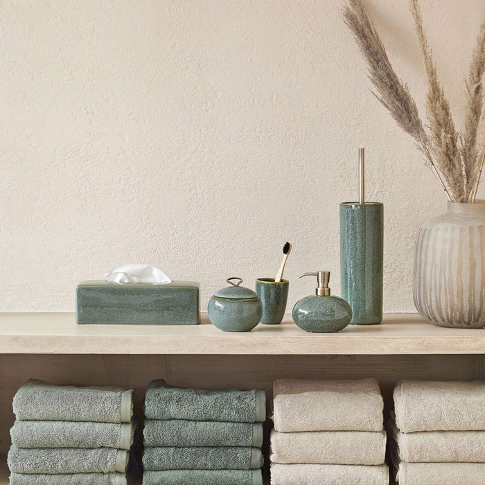 Ugo Tissuehouder Forest | Groen | Stoneware