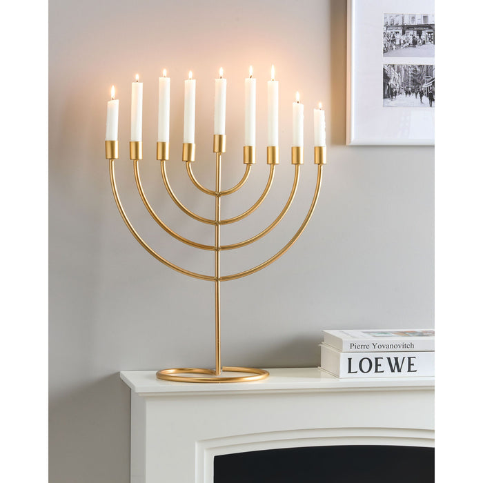 Beliani - AMORA - Kaarshouder - Goud - IJzer