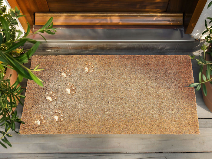 Beliani - TARLAC - Deurmat - Natuurlijk - 55 x 120 cm - Kokos