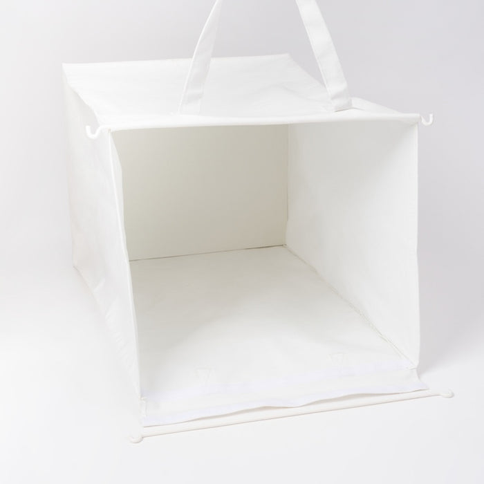 Yamazaki Wasmand met Uitneembare Waszak - Tower - Wit