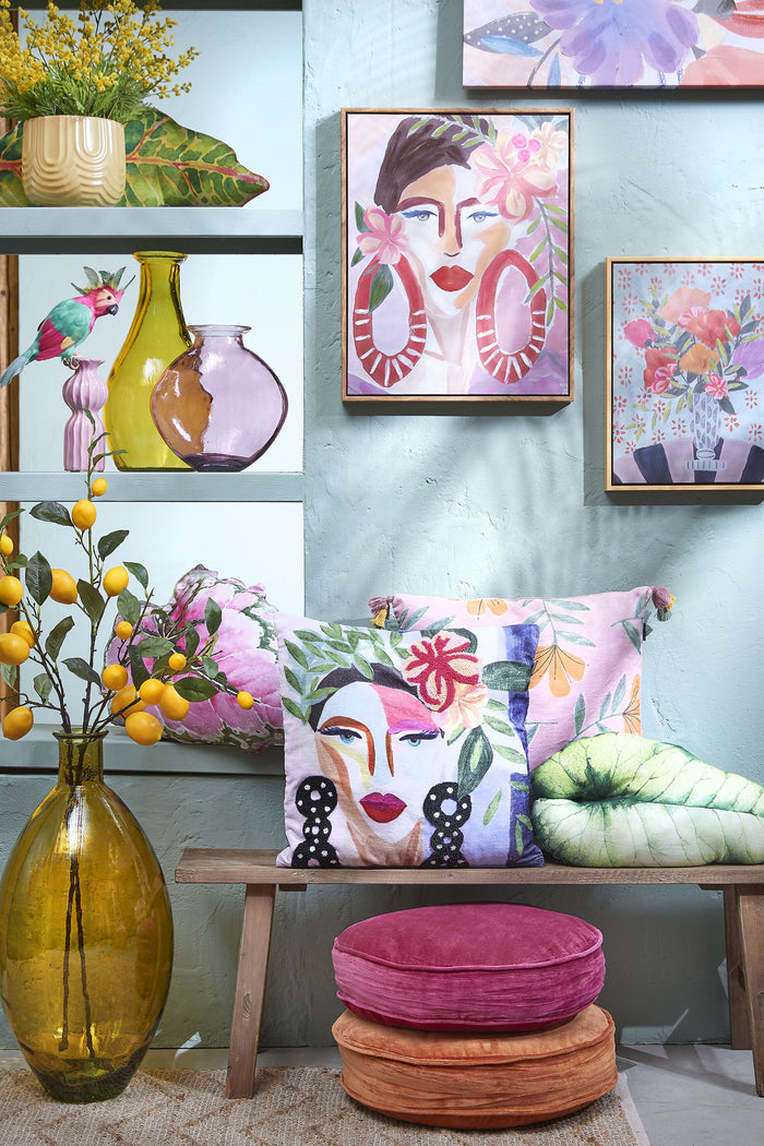 Mica Decorations Citroen Kunsttak - H104 cm - Geel