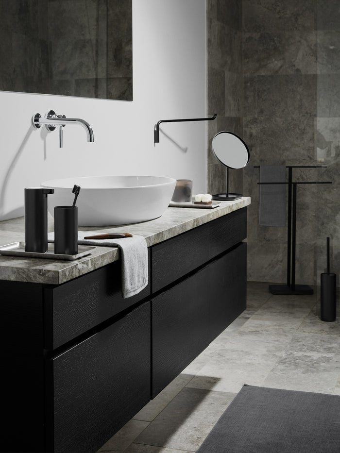 Menoto Handdoekrek | Zwart | Staal