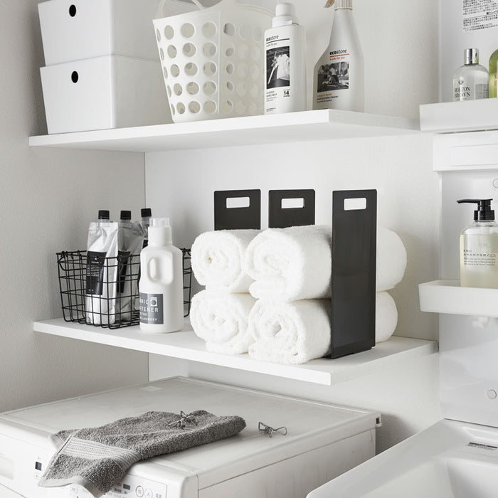 Yamazaki Handdoekenrek (set van 2) - Tower - Zwart