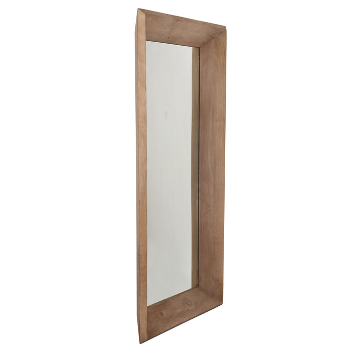 PTMD Nicka Natural Mango Wood Rectangle Mirror S