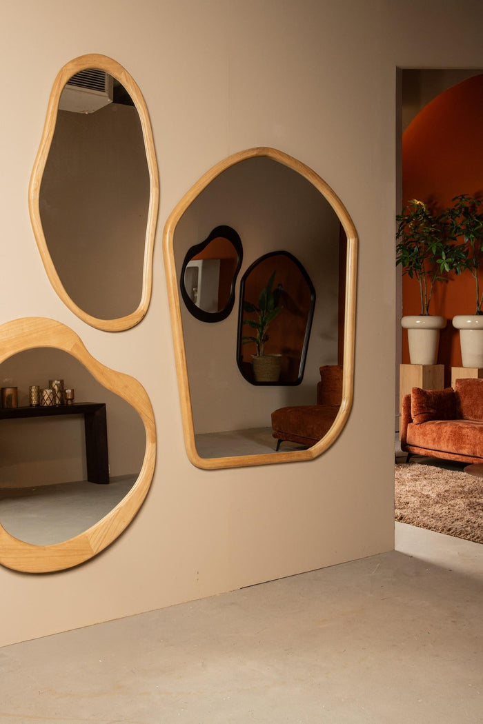 PTMD - Spiegel Barragh - Beige - 92.5x3x120cm