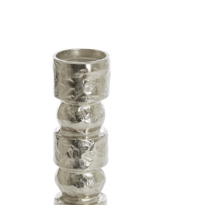 Light & Living Light&living Kaarsenhouder Ø9x31 cm AKTA ruw nikkel