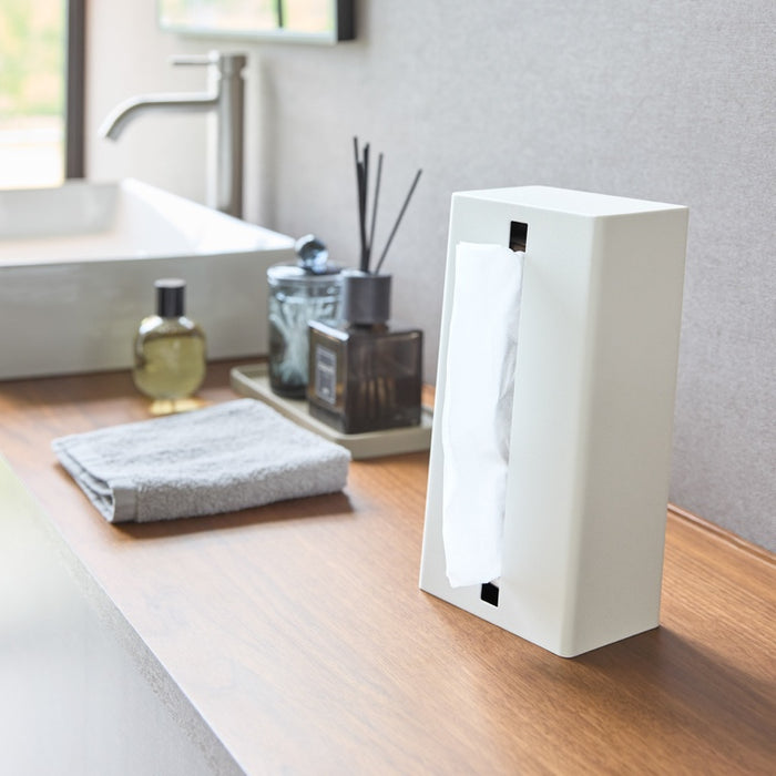 Yamazaki Vertical Tissuebox - Tower - Wit