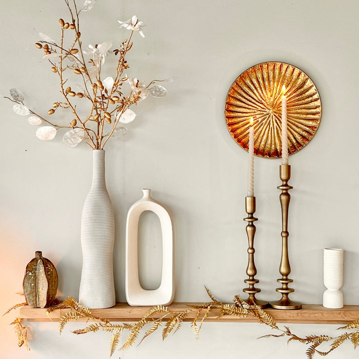 Fleurdirect Kunstbloem Lunaria - - Polyester - 0x92x0cm (BxHxD)