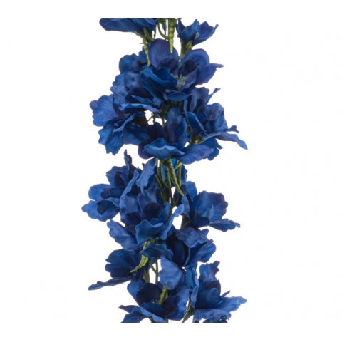 Fleurdirect Kunstbloem Delphinium - Blauw - Polyester