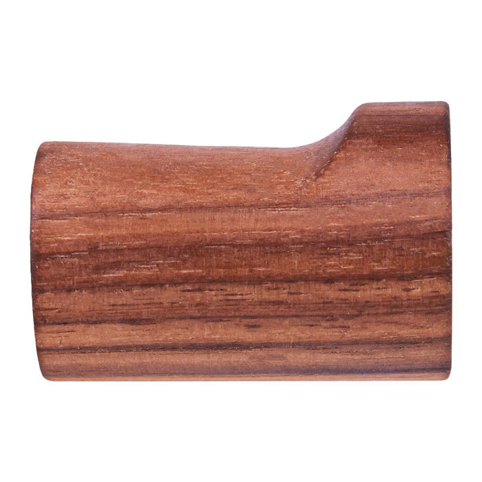 QUVIO Wandkapstok - Hout - donkerbruin - Set van 6