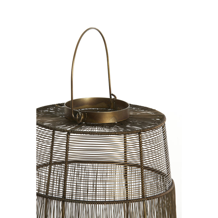 Light & Living Light&living Windlicht Ø27x33 cm MOTIJO antiek brons