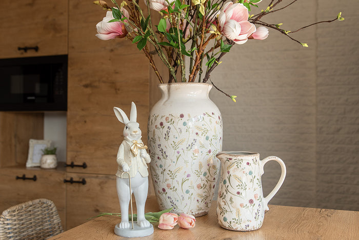 Clayre & Eef Kunstbloem 70 cm Roze Kunststof