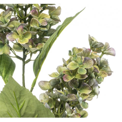 Fleurdirect Kunstbloem Hydrangea Paniculata - Groen - Kunststof