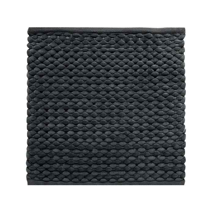 Maks Badmat Dark Grey | 60 x 60 cm | Grijs | Katoen
