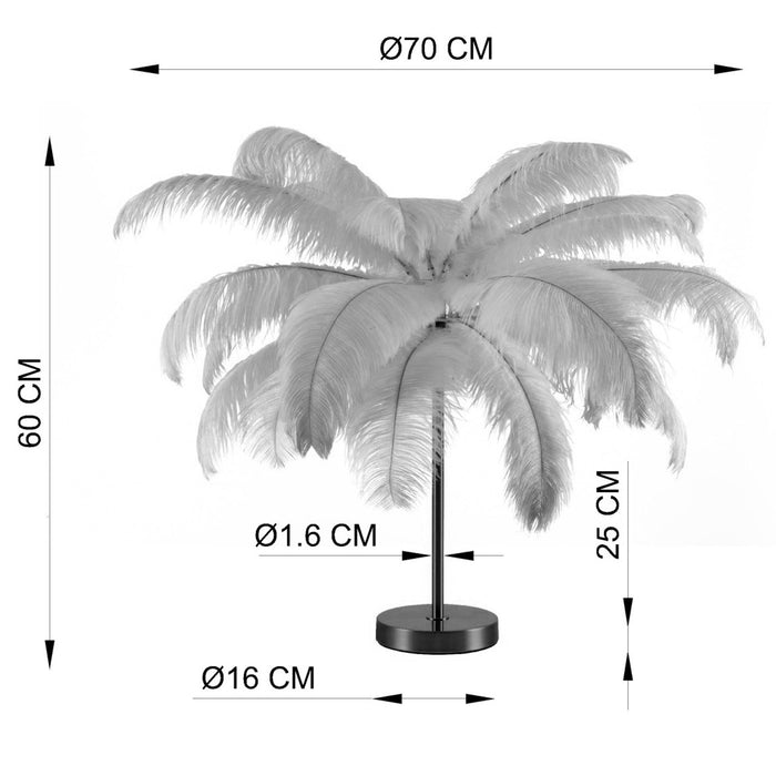 Kare Design Tafellamp veren rood