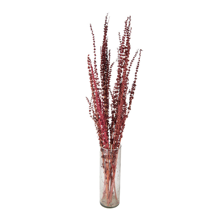Clayre & Eef Droogbloemen 85 cm Rood Droogbloemen Droogboeket