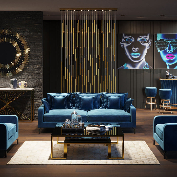 Kare Design Living Vegas Hanglamp goud