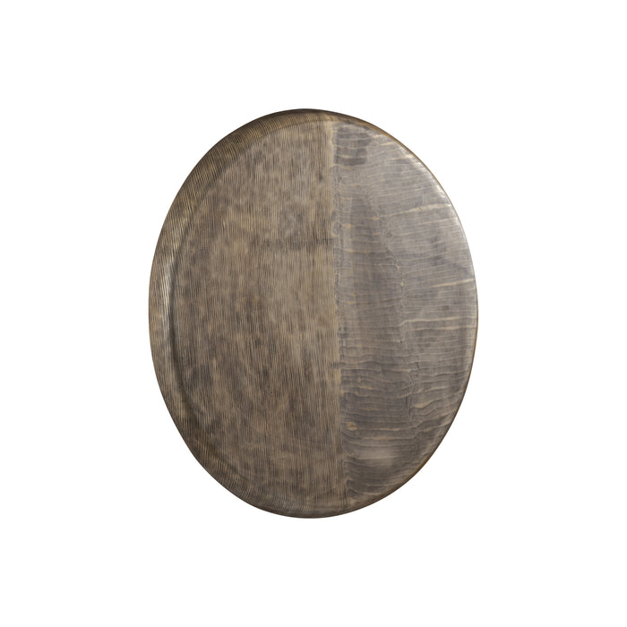 PTMD Jowad Antique Gold Alu Sheet Wall Panel Ribbed M